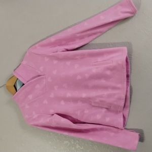 Athletic Works -girls 14-16 Pink Sweetheart Fleece pullover .